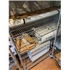 Image 1 : 3 Shelves - Fluorescent Light Bulbs (G13) - Heater, Noma A/C Unit & Electrical Box