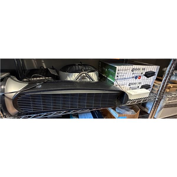 Shelf - (x2) 4 Seasons Solar Powered Vents (In Box) & Fans