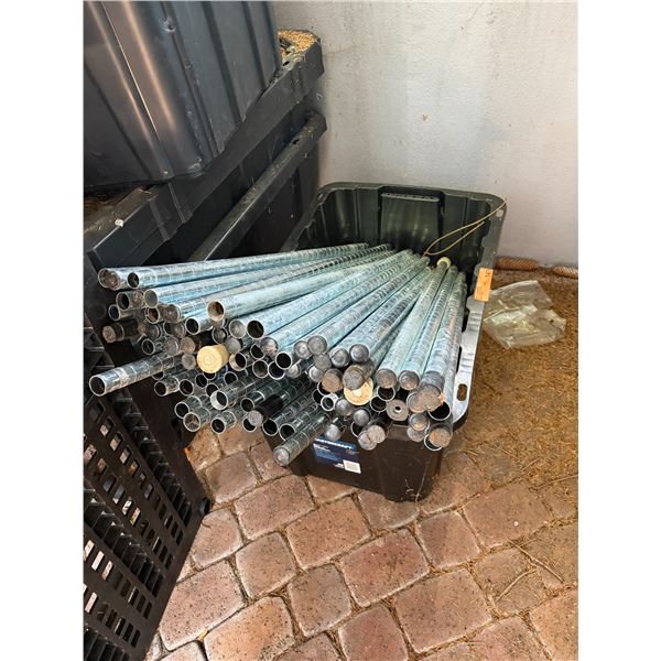 Bin - Steel Wire Racking Poles