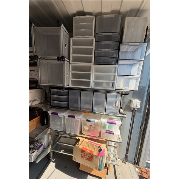 Group - Misc. Plastic Organizers