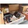 Image 7 : 3 Shelves - Misc. Electronics including Telus Cable Boxes, Rotel Receiver, Epson Scanner, Etc.