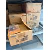 Image 8 : 3 Shelves - Misc. Electronics including Telus Cable Boxes, Rotel Receiver, Epson Scanner, Etc.