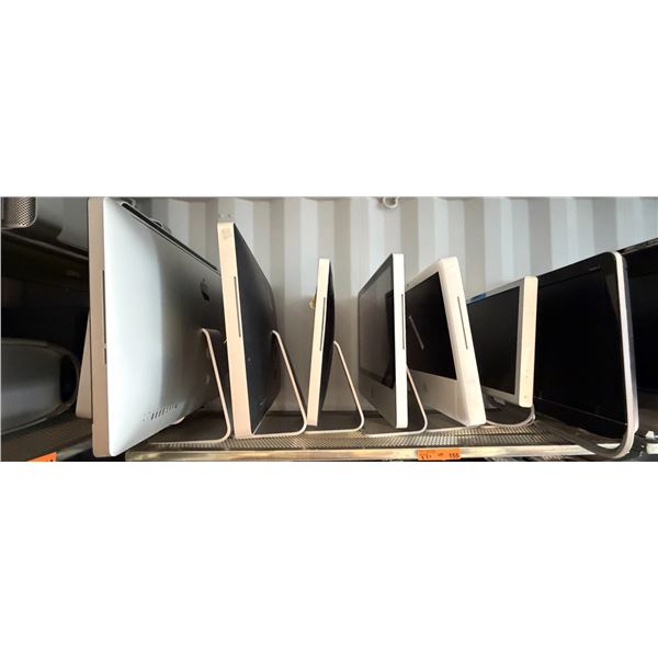 Shelf - (x7) Apple iMac Computers (Untested / Believed to not be working)