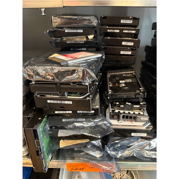 Group - Misc. HDD Hard Drives - 500GB-3TB