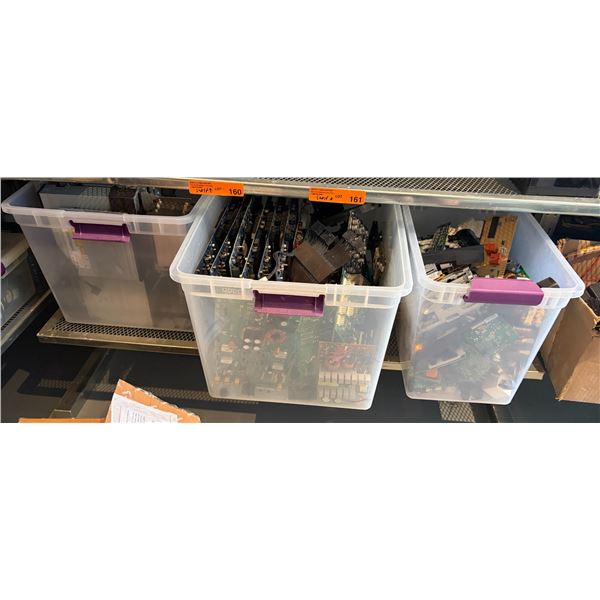 Shelf - Misc. Motherboards, drives & computer parts