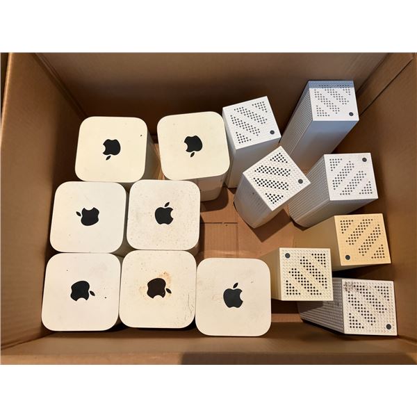 14 pc - Apple Routers (x7) & Linksys Routers (x7)