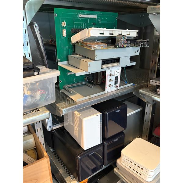 2 Shelves - Apple Tower Computer, Drobo Drives, M<Misc.. Motherboard & Computer Parts