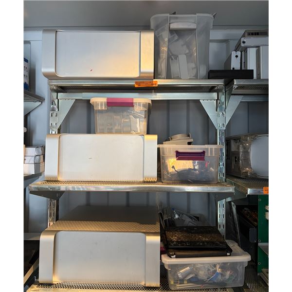 3 Shelves - Apple Tower Computers, Drives, Fans & Misc. Computer Parts - Untested / Believed to be n