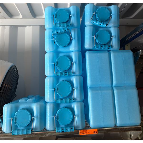 Group - Approx. 10 Stackable Water Containers