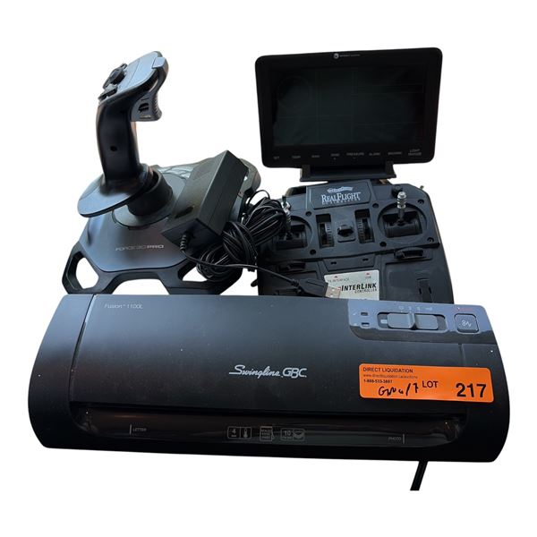 Group - Swingline Photo printer, Joy Sticks & RC Transmitter