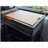 Image 2 : Rolling Stainless Cart w/ Wood Top