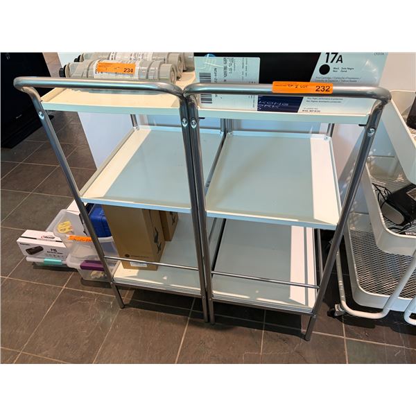 2 Shelf Organizers