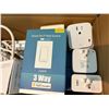 Image 3 : Box - 3 Way Smart Light Switches, Power Bars, Etc.