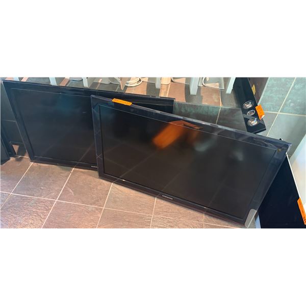 2 pc -Working Samsung Flat Screen TV's