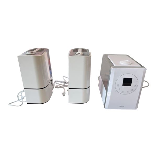 3 pc - Trotronics & Levoit Humidifiers