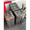 Image 2 : Rivet Style Metal Coffee Table Legs & Glass Top