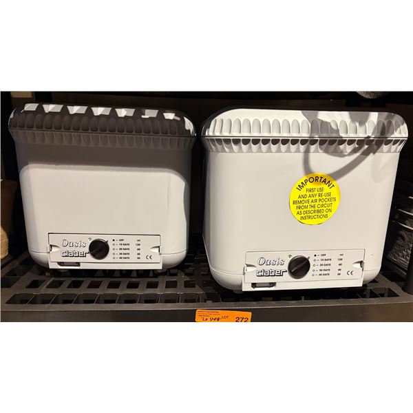 Group of 2 Claber Oasis Automatic Watering Systems