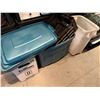 Image 2 : Group of Storage Totes, Grow Bags and Garden Screens