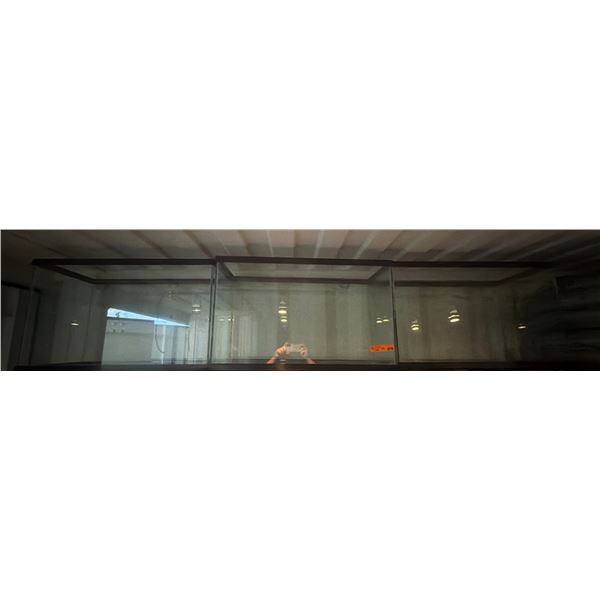 Group of 3 Glass Aquarium/Terrarium Tanks