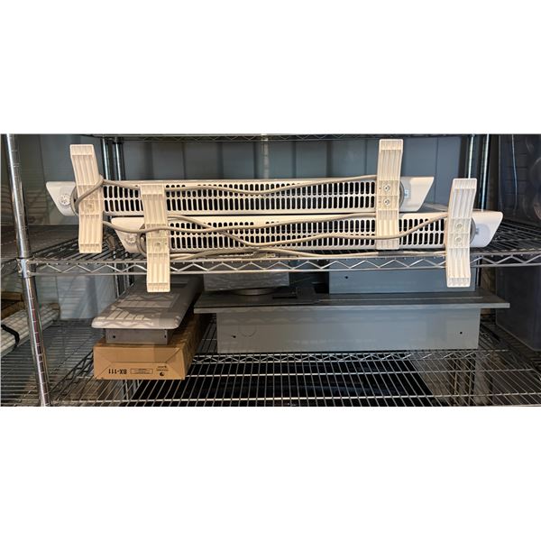 2 DeLonghi Convection Panel Heaters and Panel Boxes