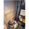 Image 1 : Mop Buckets, Wringer Basket, Push Brooms, String Mops and Shovel