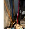 Image 3 : Mop Buckets, Wringer Basket, Push Brooms, String Mops and Shovel