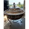 Image 2 : Silver Plate Covered Chafing Dish