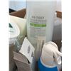 Image 4 : Box of Freeze Spray, Dust Destroyer, Hi-Test Cream Peroxide and Assorted Salon Chemical Supplies