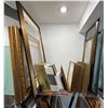 Image 1 : Group Of Assorted Empty Picture Frames In Various Sizes