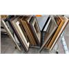 Image 1 : Group Of Assorted Empty Picture Frames In Various Sizes