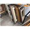 Image 2 : Group Of Assorted Empty Picture Frames In Various Sizes
