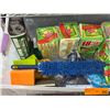 Image 3 : Group Of Assorted Cleaning Supplies Including Scotch-Brite Heavy Duty Scrub Sponges, Bull Dog Steel 