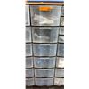 Image 1 : Plastic Drawer Storage Unit With Assorted AutoPot AQUAvalve Systems And Irrigation Manifold Fittings