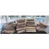 Image 1 : Group Of Folded Canvas Drop Cloths And Covers
