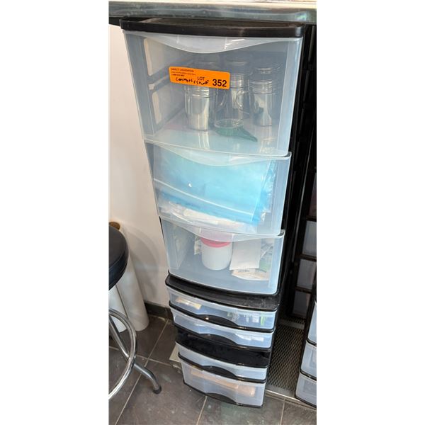 Plastic Drawer Storage Unit With Stainless Steel Dredge Shakers, Whatcom Seed Co Tea Seeds, Assorted