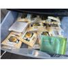 Image 4 : Plastic Drawer Storage Unit With Stainless Steel Dredge Shakers, Whatcom Seed Co Tea Seeds, Assorted