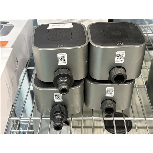 Group of Four Eve Aqua Smart Water Controllers