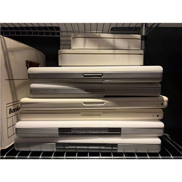 Group of Vintage Apple iBook and PowerBook Laptops Etc. (For Parts/Repair)
