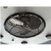 Image 2 : Round Flush-Mount Ceiling Fan with Integrated Light Fixture