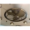 Image 2 : Round Flush-Mount Ceiling Fan with Integrated Light Fixture