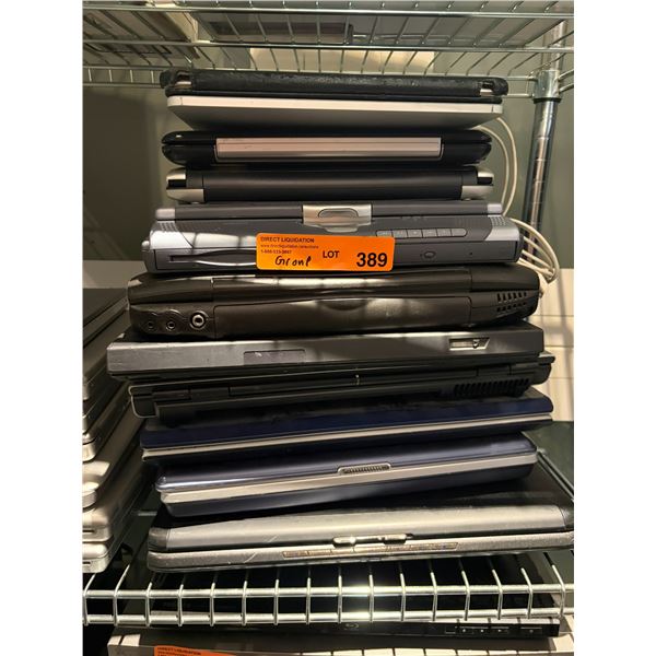 Group of Assorted Vintage Laptops Etc. (For Parts/Repair)