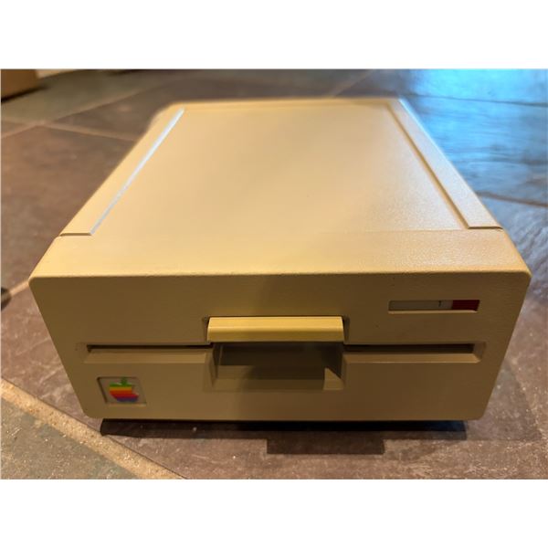 Vintage Apple Floppy Drive with Cable