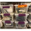 Image 1 : Group of Bins Containing VGA Cables, RS232-RS485 Converters, USB Hubs, and Power Adapter Tips Etc.