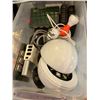 Image 2 : Group of Bins Containing VGA Cables, RS232-RS485 Converters, USB Hubs, and Power Adapter Tips Etc.