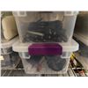 Image 6 : Group of Bins Containing VGA Cables, RS232-RS485 Converters, USB Hubs, and Power Adapter Tips Etc.