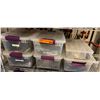 Image 1 : Group of Bins Containing USB Cables, S-Video Cables, Ethernet Cables, and Digital Video Recorder Etc