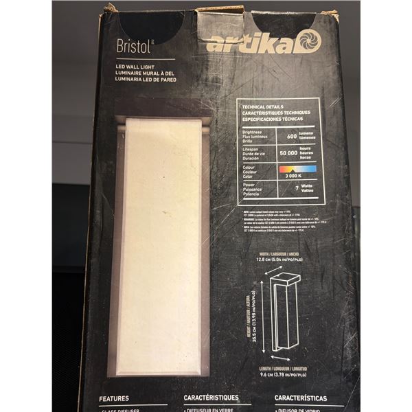 Artika Bristol LED Wall Light