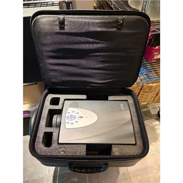 CTX Projector with Remote and Carrying Case
