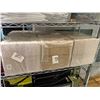 Image 7 : Group of Sotheby's Auction Catalogs, WGV Glass Vases, Plastic Storage Bins, and Sunbeam Heating Pads
