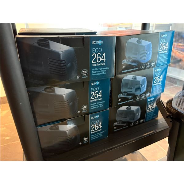 Group of 6 EcoPlus Eco 264 Fixed Flow Pumps
